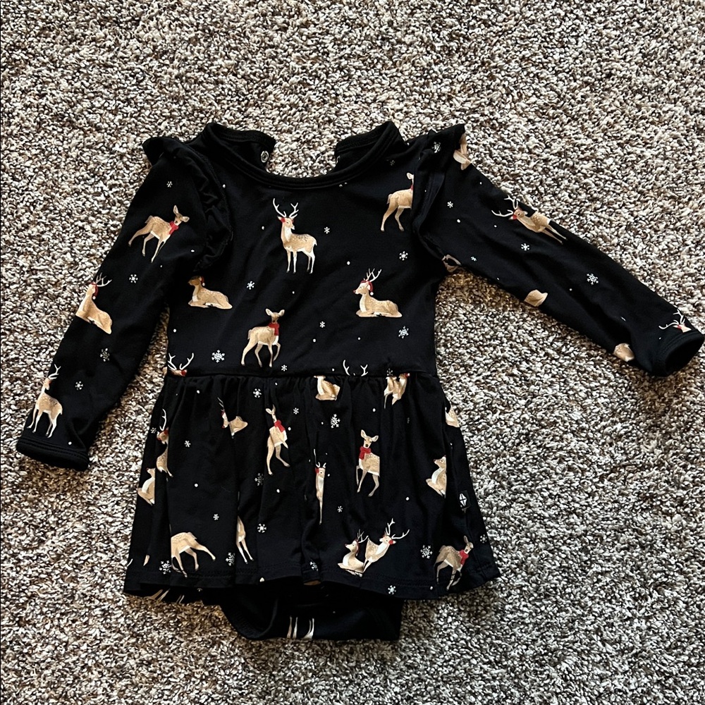 Kyte Baby Twirl Bodysuit Dress